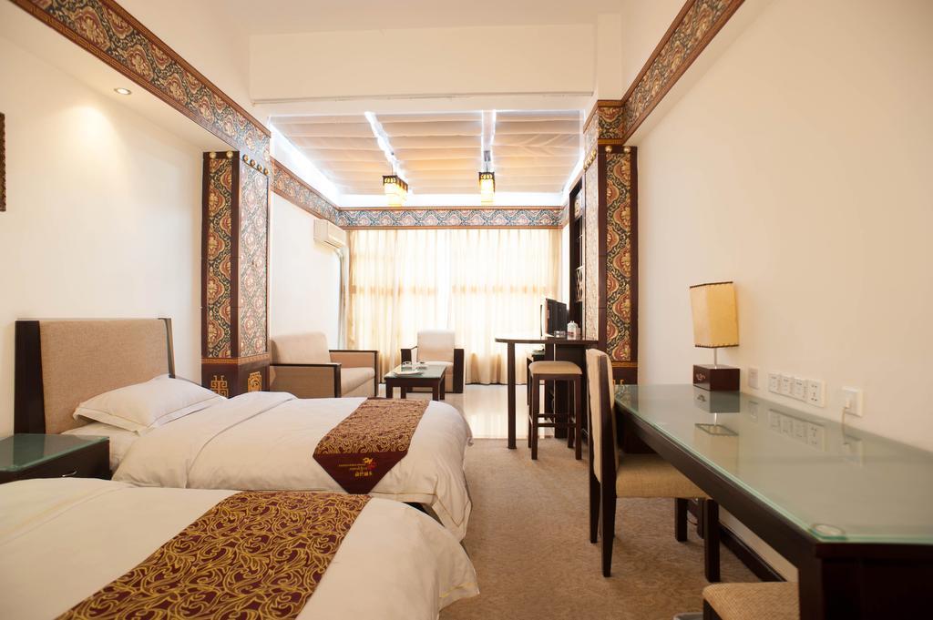Jiuzhaigou Jinzhulinka Resort Hotel ג'יוג'איגואו חדר תמונה