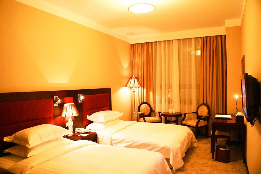Jiuzhaigou Jinzhulinka Resort Hotel ג'יוג'איגואו חדר תמונה