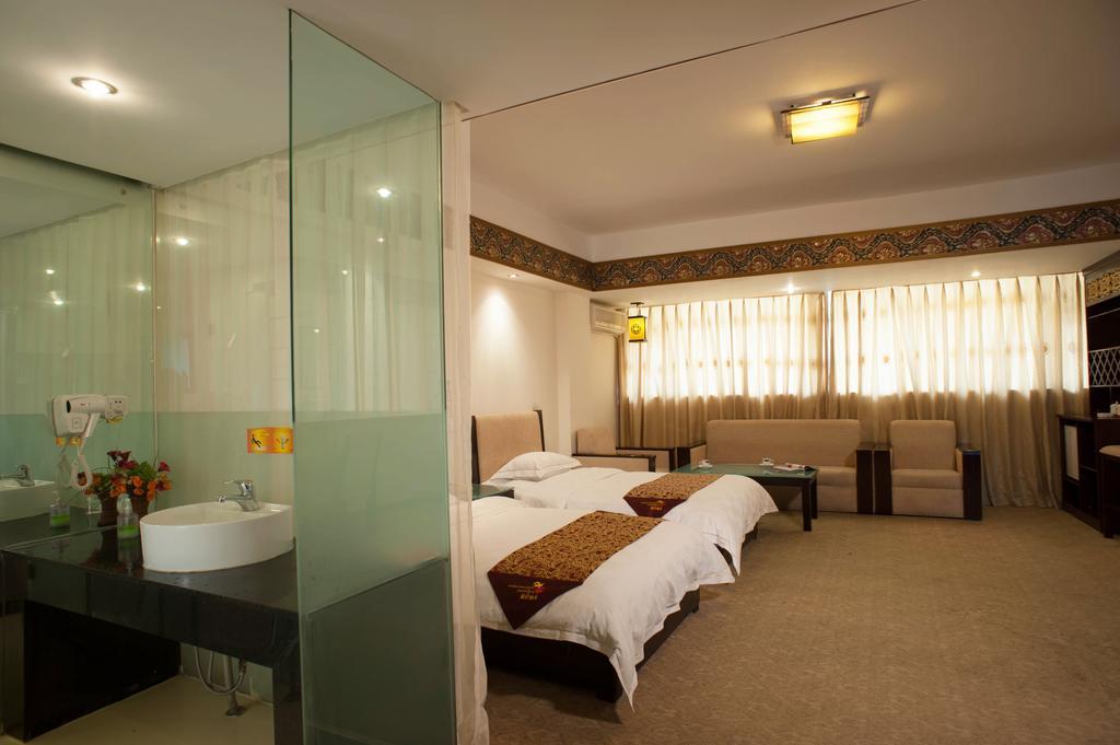 Jiuzhaigou Jinzhulinka Resort Hotel ג'יוג'איגואו חדר תמונה