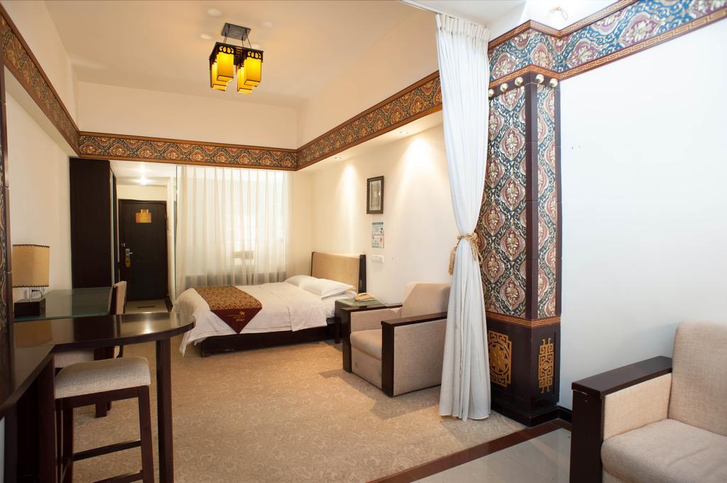 Jiuzhaigou Jinzhulinka Resort Hotel ג'יוג'איגואו חדר תמונה
